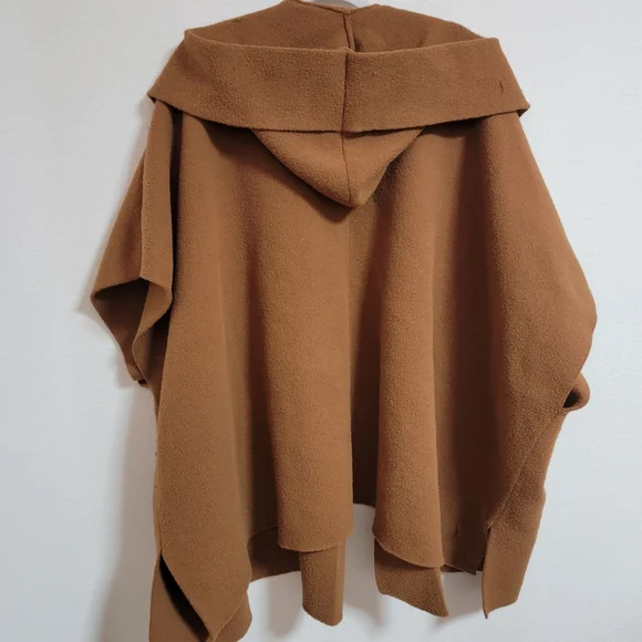 Free People Brown All I Need Cozy Hooded Duster - Picture 6 of 6